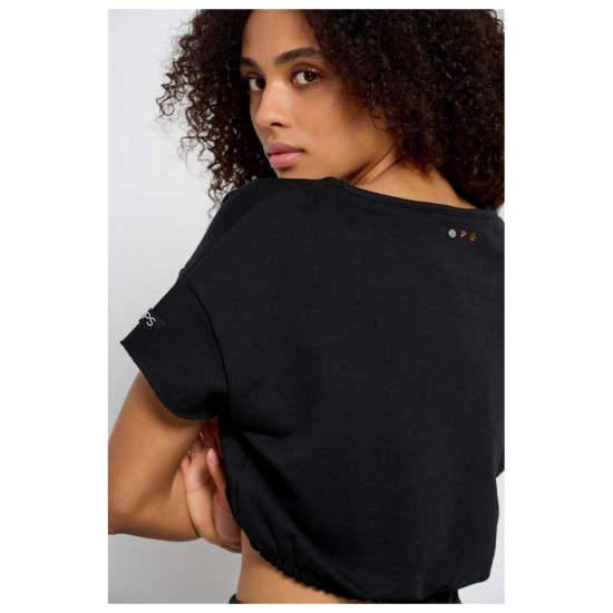 Bodytalk Γυναικεία κοντομάνικη μπλούζα Cropped